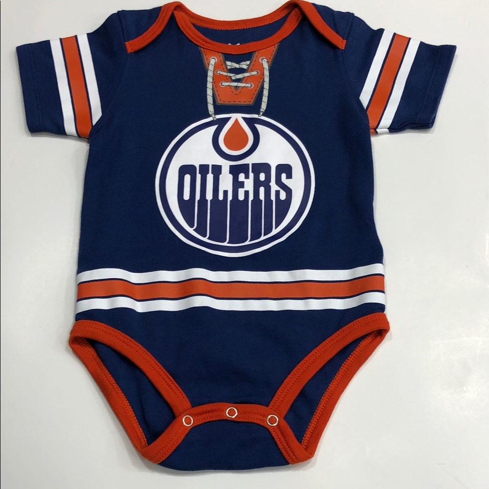 🏒NHL Edmonton Oilers Infant Bodysuit - 12M